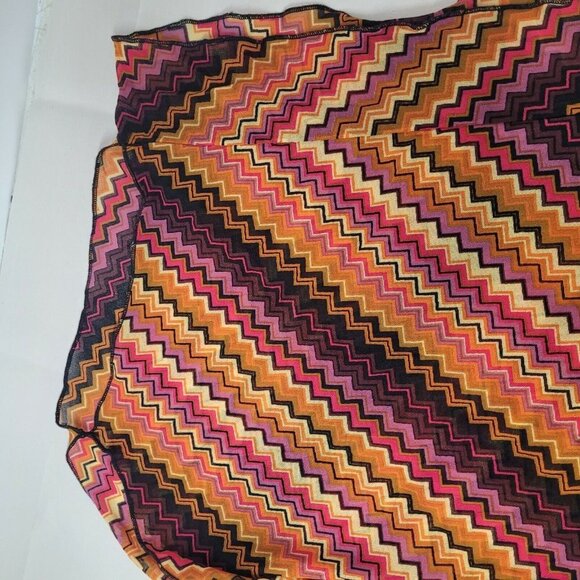 Niki Wior Womens One Size Bathing Suit Cover Up Vibrant Sheer Kimono Style - Picture 3 of 6